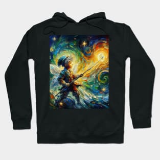 Magic Fairy in Starry Night Hoodie